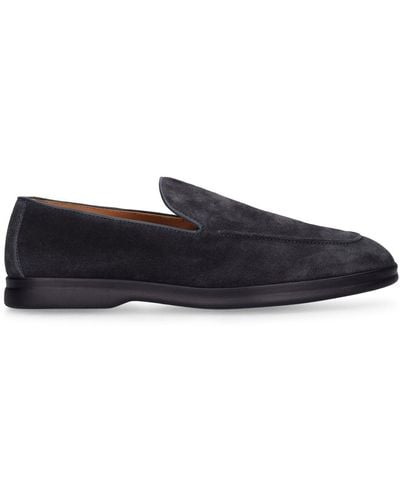 Doucal's Adler Suede Loafers - Blue