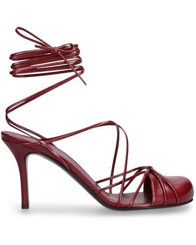 The Row 90Mm Joan Leather Sandals - Red