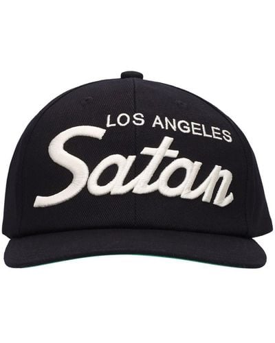 Saint Michael La Satan Hat - Black