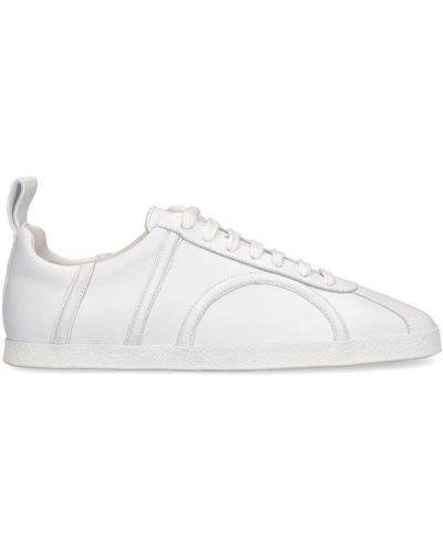 Totême Sneakers basses en cuir 10 mm - Blanc