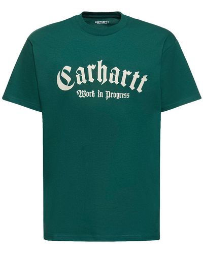 Carhartt Camiseta manga corta - Verde