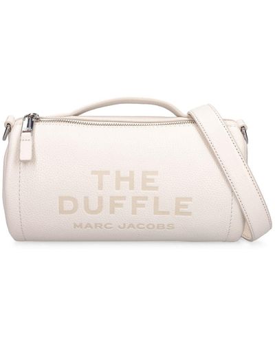 MARC JACOBS Ledertasche - Umhängetasche THE DUFFLE BAG weiss