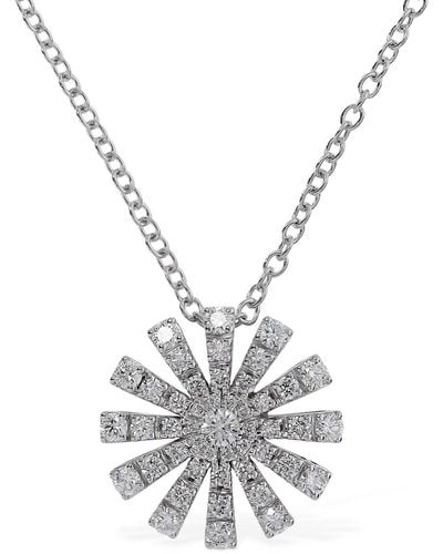 Damiani Margherita 18kt Gold & Diamond Necklace - Weiß