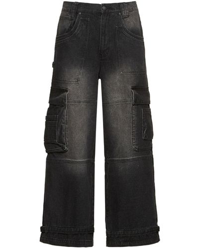 Jaded London Monster Cotton Cargo Pants - Black