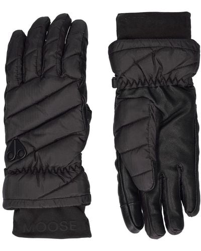 Moose Knuckles Guantes Hennessey - Negro