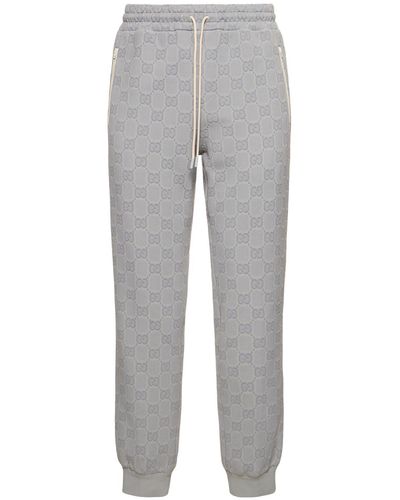 Gucci Pantalones deportivos de nylon - Gris