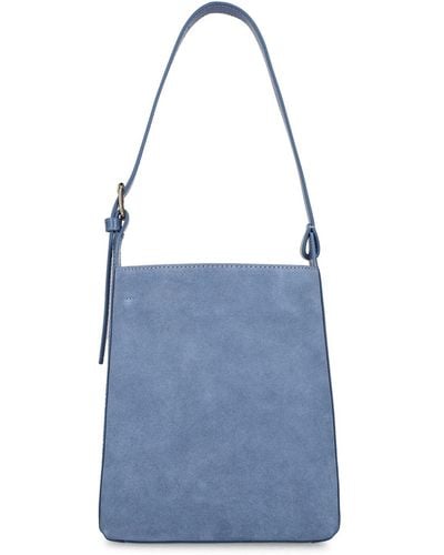 A.P.C. Kleine Schultertasche Aus Leder "virginie" - Blau