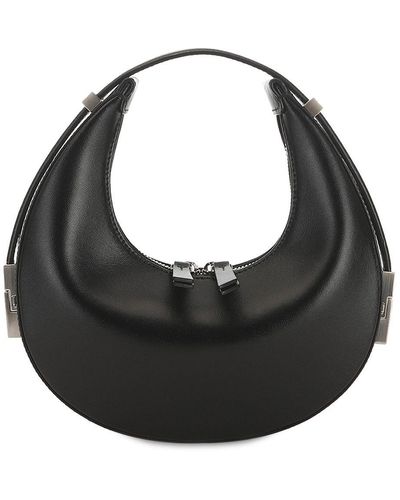 OSOI Mini Tony Leather Top Handle Bag - Black