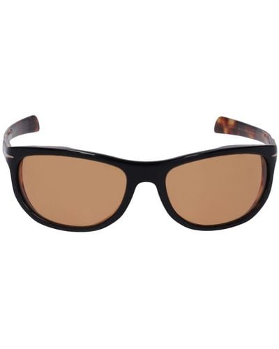 David Beckham Db Round Acetate Sunglasses - Black