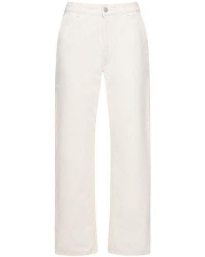 Carhartt Pantalones rectos - Blanco