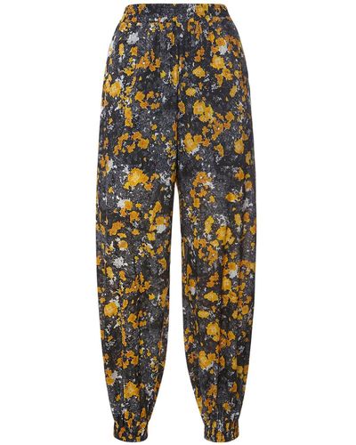 McQ Albion Printed Tech Track Trousers - Blue