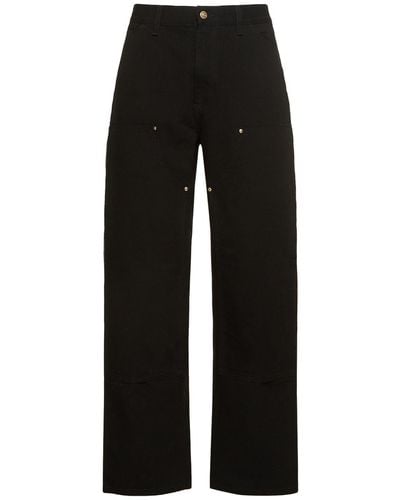 Carhartt Jeans de denim de algodón - Negro