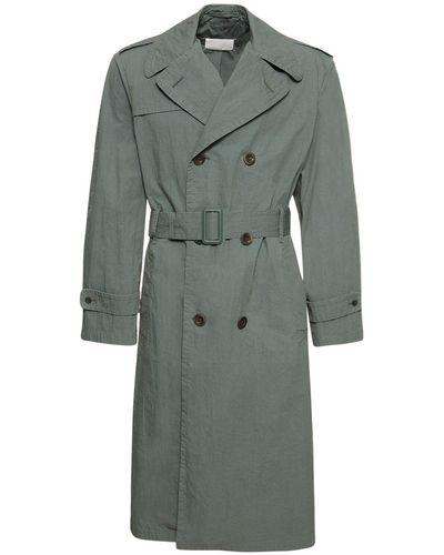 Maison Margiela Trench in misto cotone - Grigio