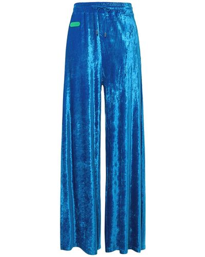 DSquared² Pantalon de jogging en chenille - Bleu