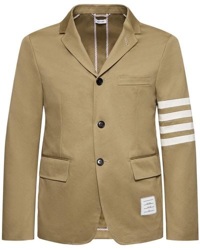 Thom Browne Unconstructed Classic Sport Blazer - Natural