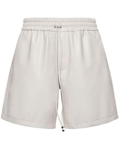 Amiri Shorts con logo - Blanco