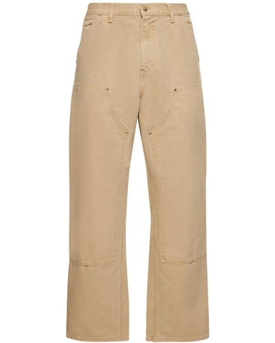 Carhartt Double Knee Cotton Pants - Natural
