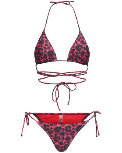 Reina Olga Miami Wraparound Bikini - Red