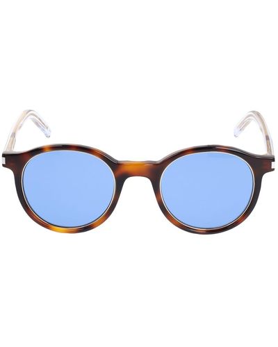 Saint Laurent Sl 521 Acetate Sunglasses - Blue
