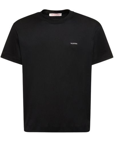 Valentino コットンtシャツ - ブラック