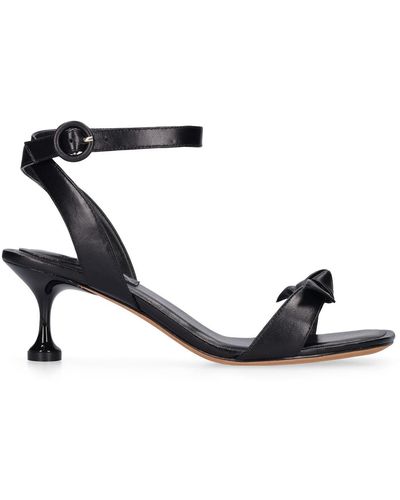 Alexandre Birman 60Mm Clarita Leather Sandals - Black