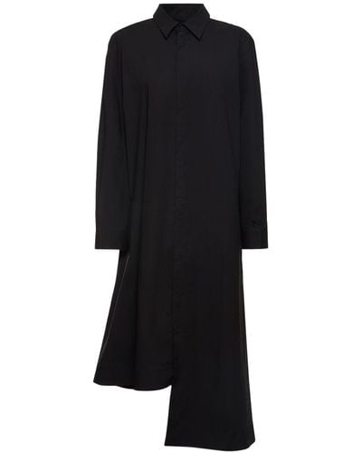 Y-3 シャツドレス - ブラック