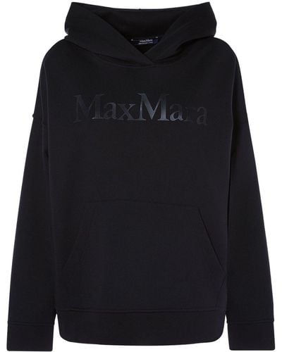 Max Mara Palmira Hooded Sweatshirt - Black