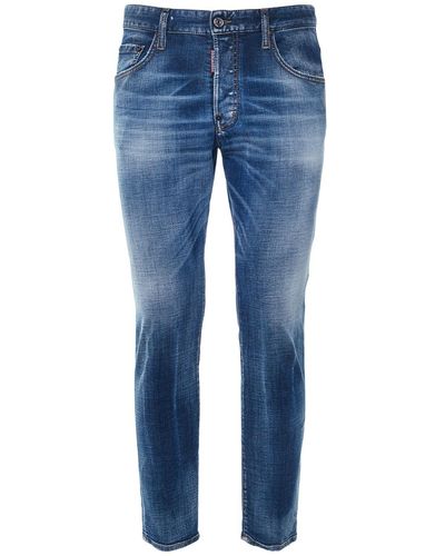 DSquared² Jeans de denim stretch - Azul