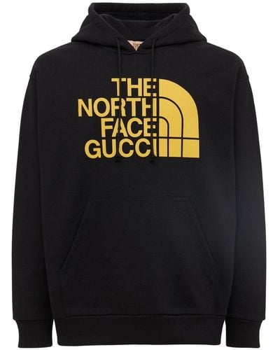 Gucci Baumwoll-hoodie "the North Face X " - Schwarz
