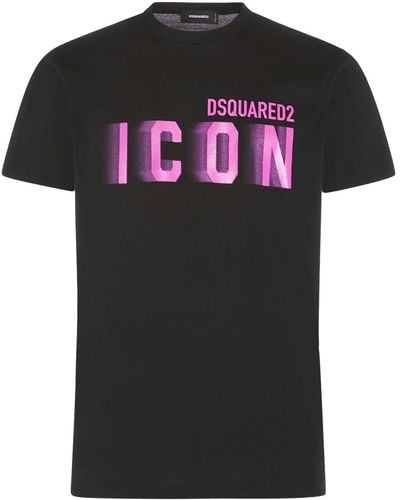 DSquared² Icon コットンtシャツ - ブラック