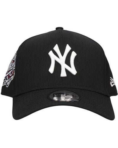 KTZ Ny Yankees Patch 9forty A-frame キャップ - ブラック