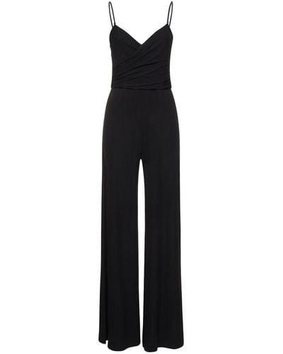 Ralph Lauren Collection Crossed Cady Jumpsuit - Black