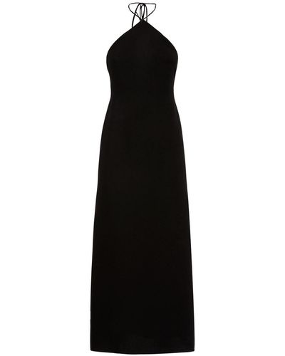 Valentino シルクカディドレス - ブラック