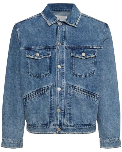 Isabel Marant Jacke Aus Baumwolldenim "jango" - Blau