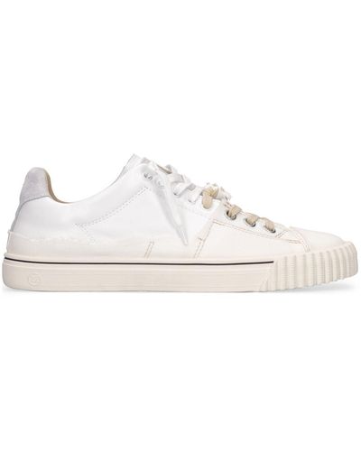 Maison Margiela Sneakers Aus Canvas Und Leder "evolution" - Weiß