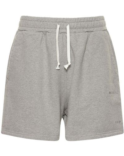 CDLP Boxy Cotton Terry Sweat Shorts - Gray