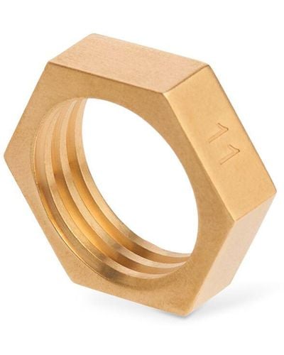 Maison Margiela Bolt & Nut Ring - Metallic