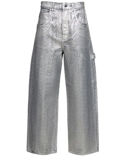 Marc Jacobs Monogram Oversized Jeans