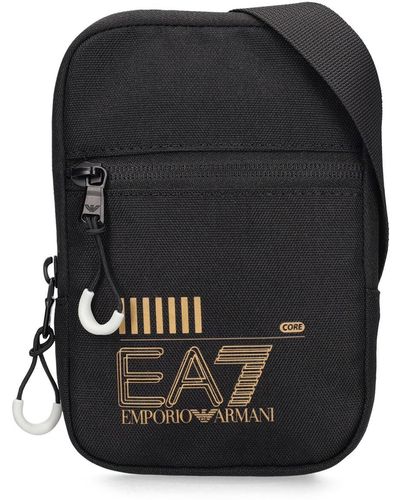 EA7 Core Identity Crossbody Bag - Black