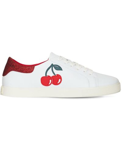 Katy Perry 10mm The Rizzo Faux Leather Trainers - Multicolour