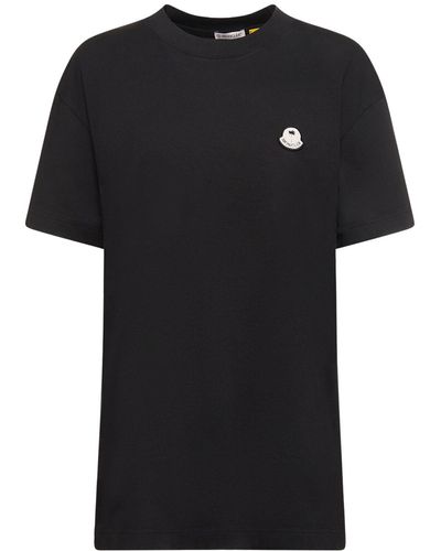Moncler Genius T-shirt noir - moncler x palm angels