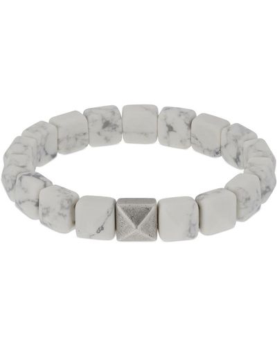 Isabel Marant Pulsera con cuentas de resina - Gris