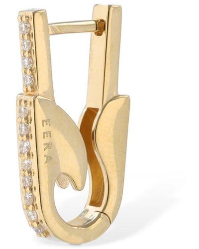 Eera Mono-ohrring Aus 18kt Gold & Diamanten - Mehrfarbig