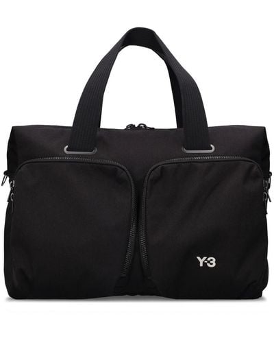 Y-3 Hold All Duffel Bag - Black