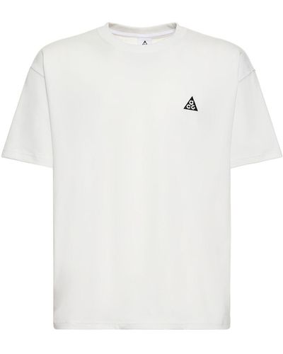 Nike T-shirt "acg Logo" - Weiß