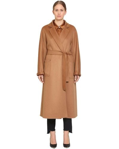 Marina Rinaldi Tarbes Cashmere Robe Coat - Multicolour