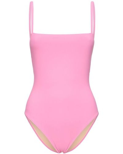 Lido Tre Geometrical One Piece Swimsuit - Pink