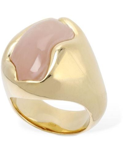 Chloé Sybil Quartz Ring - Metallic