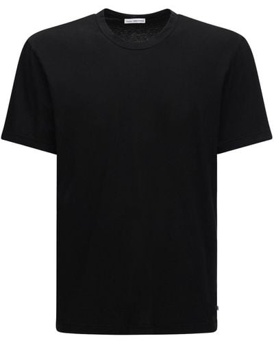 James Perse Lightweight Cotton Jersey T-shirt - Black