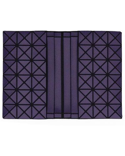 Bao Bao Issey Miyake Oyster Cotton Wallet - Purple